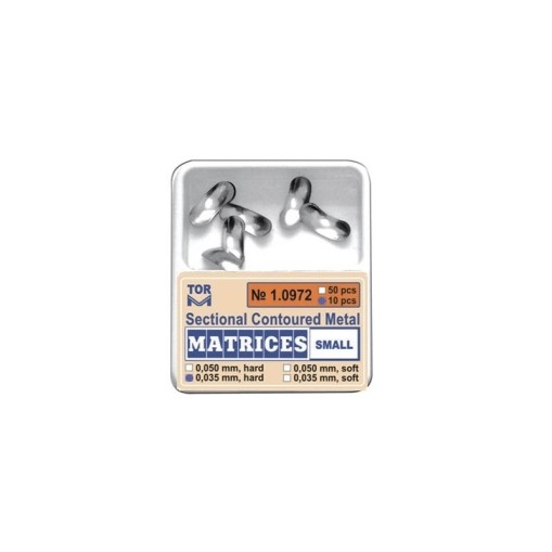 Matrici Sectionale Conturate 5mm Small Soft 50 Bucati TorVM