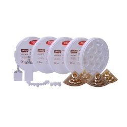 Disc zirconiu alb HS sisteme CAD-CAM 98 x 22mm Huge