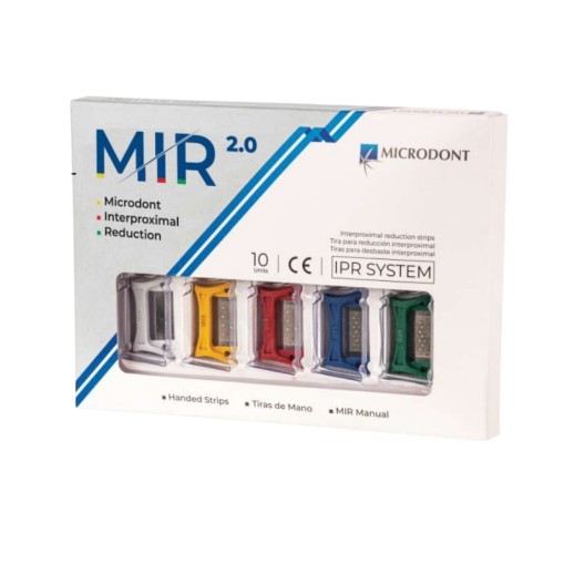 MIR 2.0 Kit Manual 8 Benzi abrazive interdentare Microdont