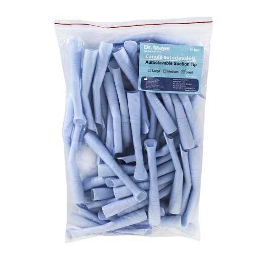 Canule Aspirator Chirurgical 16 X 110mm Autoclavabile 50 Bucati Dr.Mayer