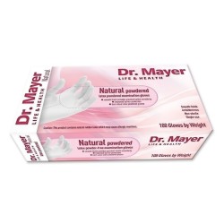 Manusi examinare latex pudrate marimea L Dr. Mayer