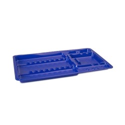 Tavite plastic mari albastre 100 bucati Dr. Mayer