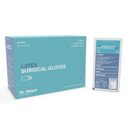 Manusi chirurgicale latex sterile nepudrate nr. 8 Premium Dr. Mayer
