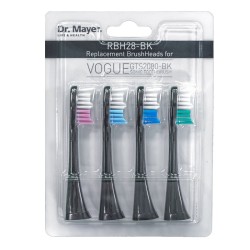 Rezerva 4 capete periuta electrica GTS2080 Black Dr.Mayer