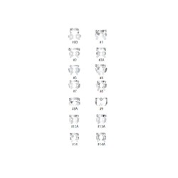 Cleme de diga cu aripioare Hygenic Gloss Finish Winged Clamps