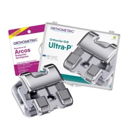 Bracketi metalici pasivi Ultra-P SL MBT22 1 kit + secventa arcuri Orthometric