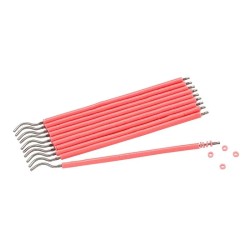 Ligaturi colorate Baby Pink 10 stickuri 100 ligaturi Orthometric