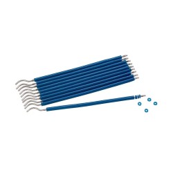 Ligaturi colorate Navy Blue 10 stickuri 100 ligaturi Orthometric
