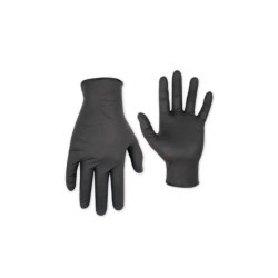 Manusi examinare nitril Black marimea XL