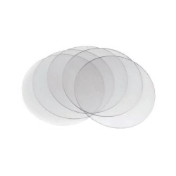 Folii gutiera rotunde Disc hard/soft 125mm - 3mm 10 bucati Leone