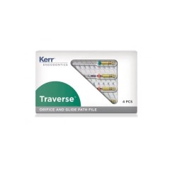 Traverse Orifice Opener .25/.08/17 mm + Traverse Rotary Glide Path file .18/.06/25mm Kerr