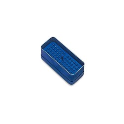 Mini Endo Box Blue Metal 48 orificii Larident