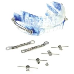 Kit aparat anti-sforait Telescopic Advancer Long 1 caz Leone