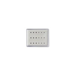 Cutie cu baza autoclavabila pentru freze 9T + 9CU Euronda