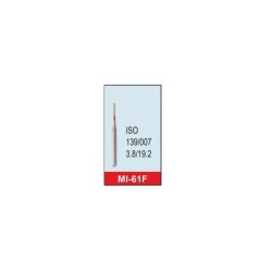 Freza diamantata fina MI-61F rosu ISO 139/007 Mani