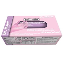 Manusi Examinare Nitril Nepudrate Satin Pink Marimea S Dr. Mayer