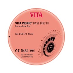 VITA VIONIC® BASE DISC HI dark pink 98.5 x h 30 mm