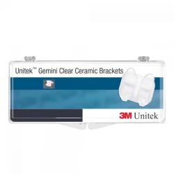 Bracketi ceramici cu carlige Gemini Clear MBT 22 20bucati/Kit 3M