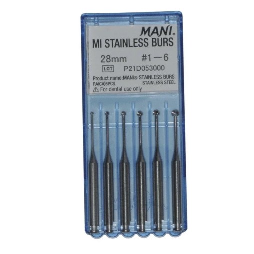 Freze extradure sferice L28mm 6 bucati Mani
