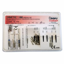 Set pivoti endodontici Unimetric Titan 110S Denstply