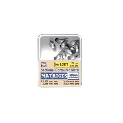 Matrici sectionale conturate 3.5mm Small cu bordura soft 50 bucati TorVM