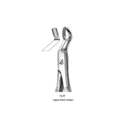 Cleste extractie molar minte superior N° 67 Medenta