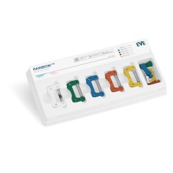 Set benzi abrazive cu maner Rainbow IPR Double Sided Eve