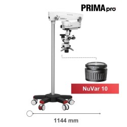 Microscop PRIMA Pro cu stand mobil si obiectiv NuVar10 Labomed
