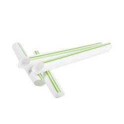 Aspiratoare chirurgicale albe dungi verzi 120mm Hygovac Bio 100 bucati Orsing