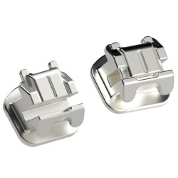 Bracketi metalici autoligaturanti F1000PLUS D.B MBT22 Kit 10 cazuri Leone