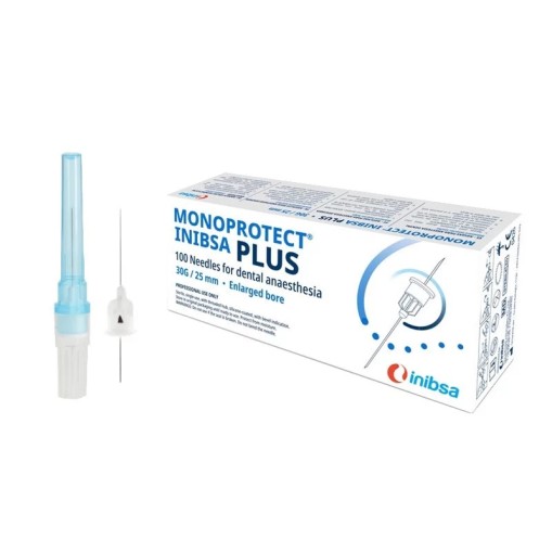 Ace atraumatice scurte Monoprotect Plus 0.3 x 25mm cutie 100 bucati Inibsa