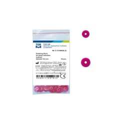 Discuri lustruire coarse 12.7mm Red 50 bucati TorVM
