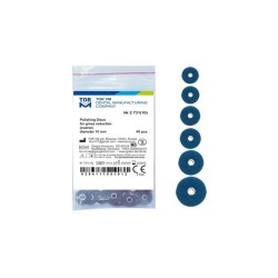 Discuri lustruire coarse 12.7mm Dark Blue 40 bucati TorVM