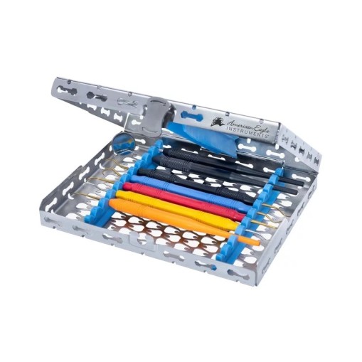 Caseta pentru 10 instrumente Galaxie ½ DIN 185 x 148 x 37mm American Eagle