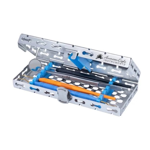 Caseta pentru 5 instrumente Galaxie ¼ DIN 185 x 80 x 37mm American Eagle