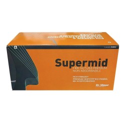 12 Fire sutura Supermid PAM 4/0 cu ac 20mm ½ sectiune rotunda Dr. Mayer