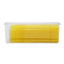 Aplicatoare Microbrush Plus yellow fine 1.5mm set 100 bucati