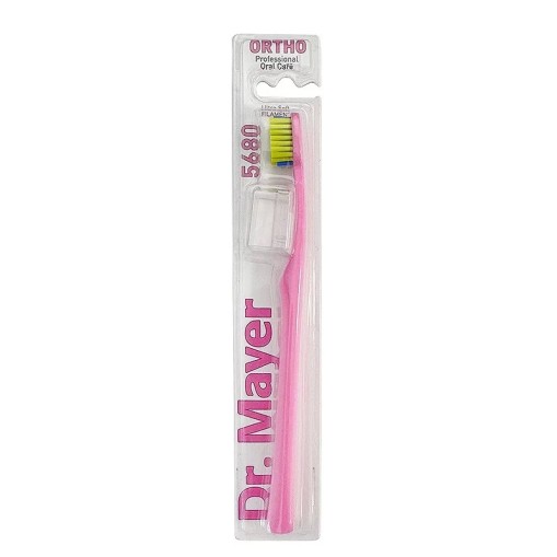 Periuta ortodontica Ultrasoft 5680 Pink Dr. Mayer