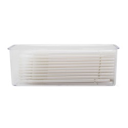 Aplicatoare Microbrush Plus white superfine 1.0mm set 100 bucati