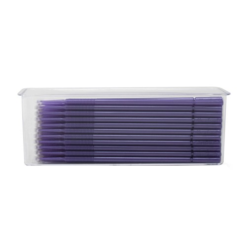 Aplicatoare Microbrush Plus purple regular 2.0mm set 100 bucati
