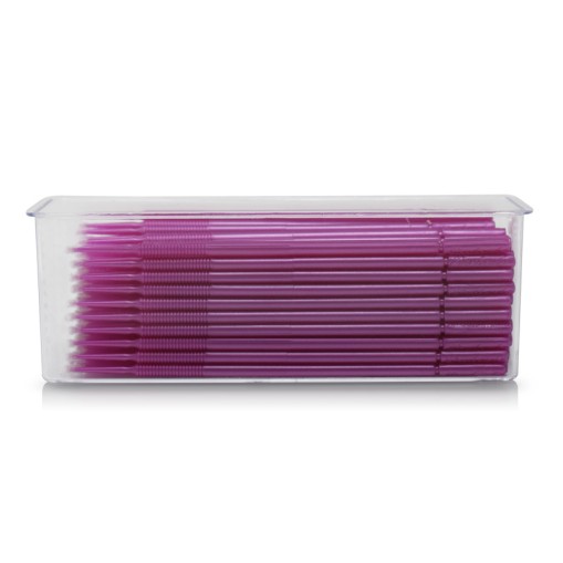 Aplicatoare Microbrush Plus pink fine 1.5mm set 100 bucati