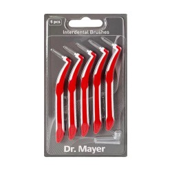 Periute Interdentare SSS set 5 bucati Red Dr. Mayer