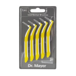 Periute interdentare M set 5 bucati Yellow Dr. Mayer