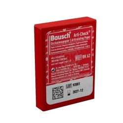 Hartie articulatie rosie 40 microni 200 bucati Bausch