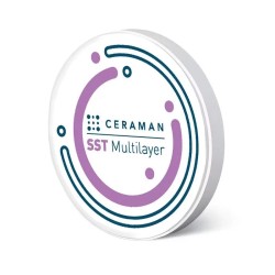 Disc zirconiu multi SSTML 98 x 20mm Ceraman