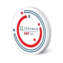 Disc zirconiu alb SHT 98 x 12mm Ceraman