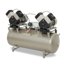 Compresor DK50 2x2V/110S/M cu carcasa si uscator 6-8 bar 230V/50Hz Ekom