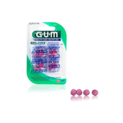 Tablete revelatoare placa bacteriana Red-Cote