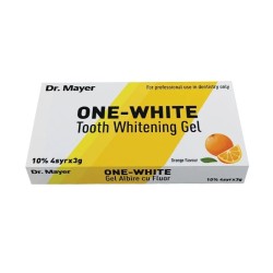 Gel albire cu fluor 10% One-White Orange 4 x 3g Dr. Mayer