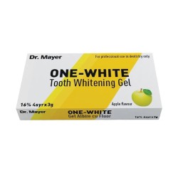 Gel albire cu fluor 16% One-White Apple 4 x 3g Dr. Mayer